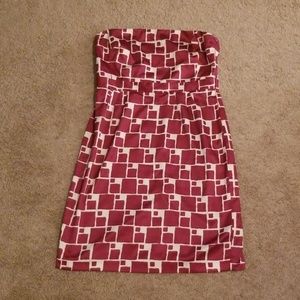 5/$50 Banana Republic strapless dress